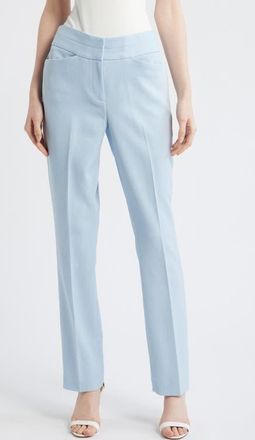 Tahari by ASL Bell Bottom Pants in Ice Blue at Nordstrom, Size 12
