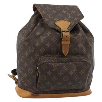 Louis Vuitton Pre-owned Monogram Backpack - unisex - Louis Vuitton Vintage - Vintage Backpacks - Brown - ONE SIZE - Pre-owned