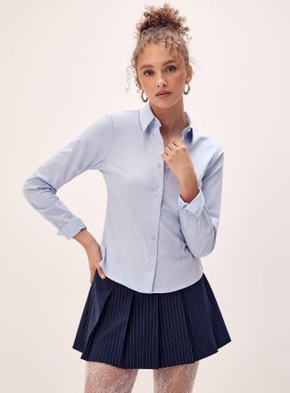 Twik Womens Fitted poplin shirt