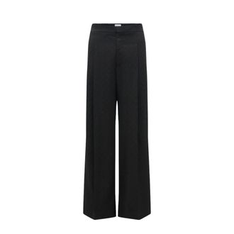 Marine Serre Hombre, Pantalones, Negro, Talla: M
