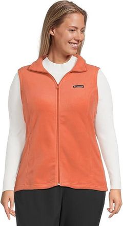 Columbia Plus Size Benton Springstm Vest Womens Jacket Tuscan : 2X, Fleece/Polyester