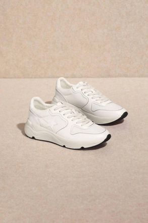 Mi.iM Womens Rowan Popstar Suede Sneaker In White
