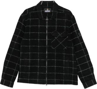 Barbour Check-pattern Zip-up Jacket