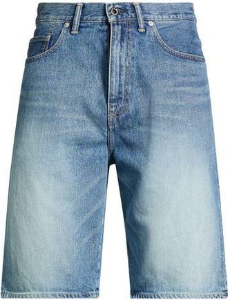 A Bathing Ape BOTTOMWEAR - Denim shorts on YOOX.COM