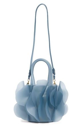 Farm Rio Jelly Flower Bag in Ice Blue at Nordstrom