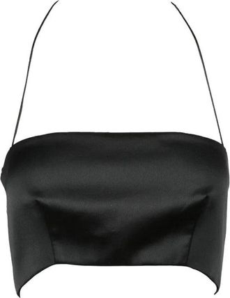 Nineminutes Black Tie Polyester Tank Top
