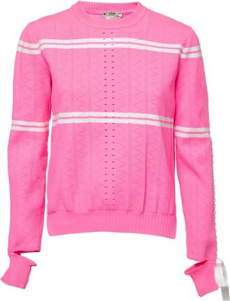 Fendi Maglione in cotone - Rosa