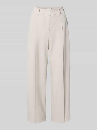 Seductive Weite Hose in verk&uuml;rzter Passform Modell SLOANNE in Stein, Gr&ouml;&szlig;e 32