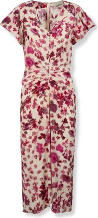 Isabel Marant Kleedjes, Dames, Veelkleurig, M, Terenae Dress