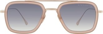 Dita Eyewear FLIGHT.006 Blue Gradient Navigator Mens Sunglasses 7806-U GLD-PNK 52
