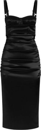 Dolce & Gabbana Zwarte Jurken voor Vrouwen - Dames - Casual kleedjes - Zwart - XL - Kleedjes
