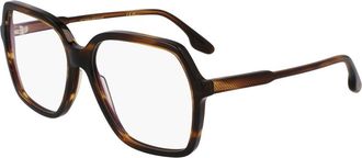 Victoria Beckham Brown Acetate Glasses Womens (Frames)