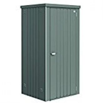 BIOHORT Armario Metalico Biohort Alto Jardin Color Gris Oscuro Metalizado 90