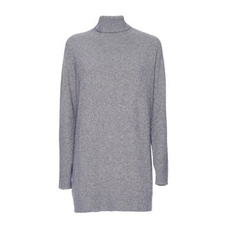 Manila Grace Coltrui - Dames - Coltruien - Grijs - M - Polyester - Truien & Vesten