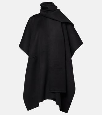 Toteme Doubl&eacute; scarf-detail wool coat