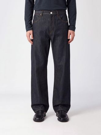 Amish Jeans James straight in denim di cotone a cinque tasche