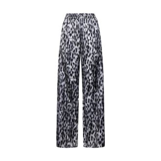 Silvian Heach Wijde bedrukte broek - Dames - Wijde Broeken - Veelkleurig - XS - Polyester - Broeken