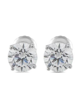 Luxury Bazaar diamond stud earrings - Argento