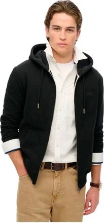 Superdry Uomo, Felpe, Nero, S, new