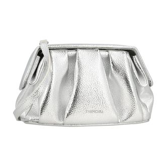 Themoir&egrave; Pochette con Design Arricciato - - Bags - Donna - Grigio - ONE SIZE