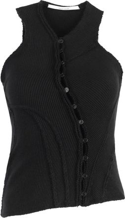 Talia Byre Cotton Tanktop - Dames - Tops zonder mouwen - Zwart - XS - Katoen - Tops