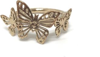 Dior Metal Band Ring (Pre-Owned)