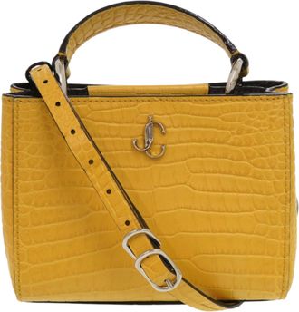 Jimmy Choo London yellow Patent Leather Handbag (Pre-Owned)