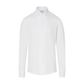 Liu Jo Poplin Overhemd - Heren - Zakelijke Overhemden - Wit - 3XL - Katoen - Overhemden