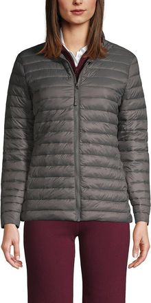 Lands End School Uniform ThermoPlume Jacket in Arctic Gray at Nordstrom, Size X-Large