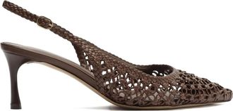 Alexandre Birman 60 mm Jane Tresse pumps - Bruin