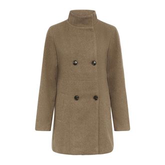 Kaffe Chaquetas - Coats - Mujer - Beige - 3XL