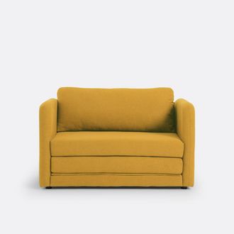 La Redoute Interieurs Zitbank-bed polyester, Hazel