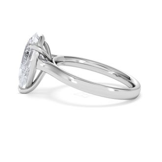 The Diamond Store Amora Pear 3.00ct Lab Diamond Engagement Ring G/VS Set in Platinum