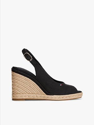Tommy Hilfiger Hemp Slingback Wedge Espadrilles