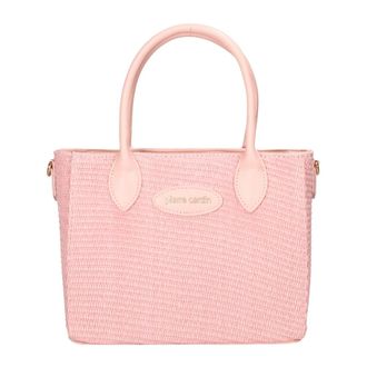 Pierre Cardin Rechthoekige Tote Bag met Handvatten - Dames - Shoppers - Roze - ONE Size - Nylon - Tassen