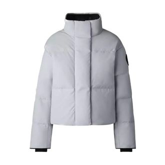 Canada Goose Silver Puffer Jacket Grandview Style