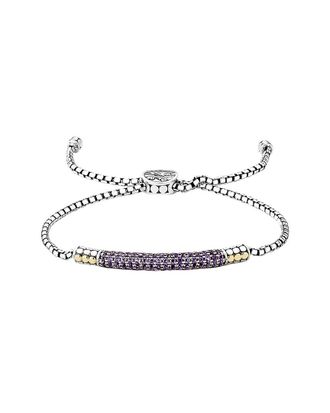 Samuel B. 18K & Silver 0.94 Ct. Tw. Amethyst Bracelet