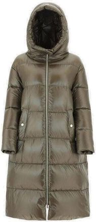 Herno Lange Parka - Dames - Parka Jassen - Groen - M - Jassen