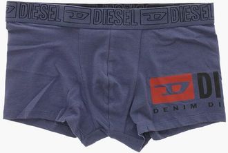 Diesel Stretch Cotton Boxers UMBX-DAMIEN-H With Front Logo size Xxl