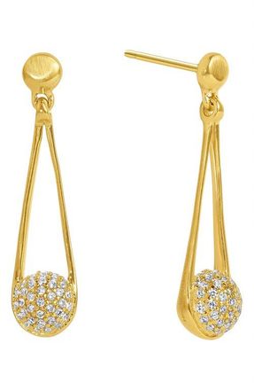 Dean Davidson Mini Ipanema Pav&eacute; Drop Earrings in Tp 22Kyg at Nordstrom