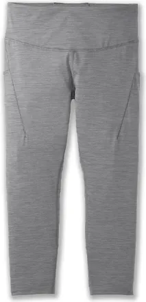 Brooks Womens Spark Capri Tights Gray XXL