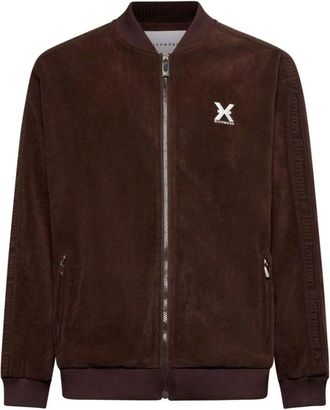 John Richmond Bomberjack - Heren - Bomber jackets - Bruin - M - Polyester - Jassen
