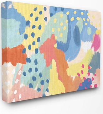 Stupell Industries Bright Life Abstract Colors by Mary Urban Canvas Art