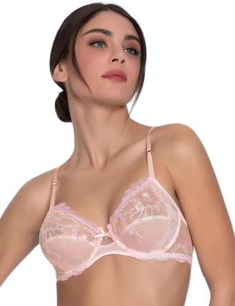 Lise Charmel Womens Mon Amour Full Cup Bra - Pink Polyamide - Size 32C