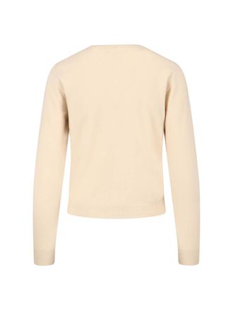 Maison Margiela Womens Sweaters White Virgin Wool