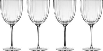 Lenox Set Of 4 Curva All Purpose Wine Glasses