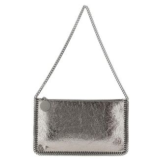Stella McCartney Stella Mccartney Falabella Metallic Clutch