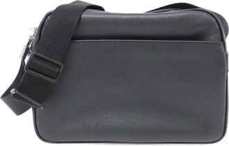 Louis Vuitton Ardoise Dark Gray Gray Leather Shoulder Bag (Pre-Owned)