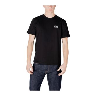 Emporio Armani Emporio Armani Ea7, Heren, Tops, Zwart, Maat: L Katoen