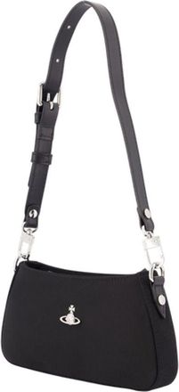 Vivienne Westwood Womens Tasha Shoulder Bag Black Synthetic